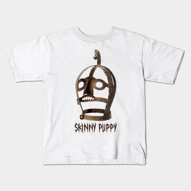 Skinny Puppy ∆∆ Original Fan Design Kids T-Shirt by unknown_pleasures